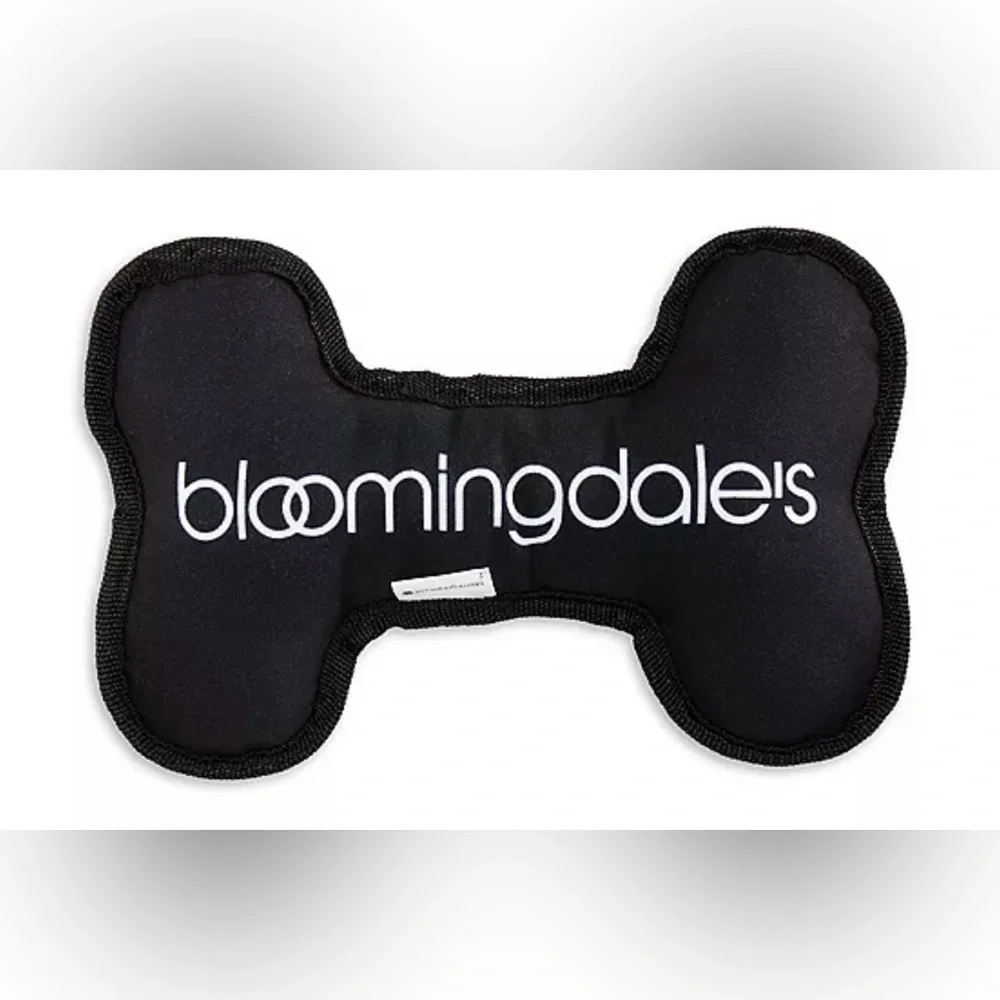 Bloomingdale's Pet Logoed Stuffed Bone Dog Toy - 150th Anniversary Exclusive NWT